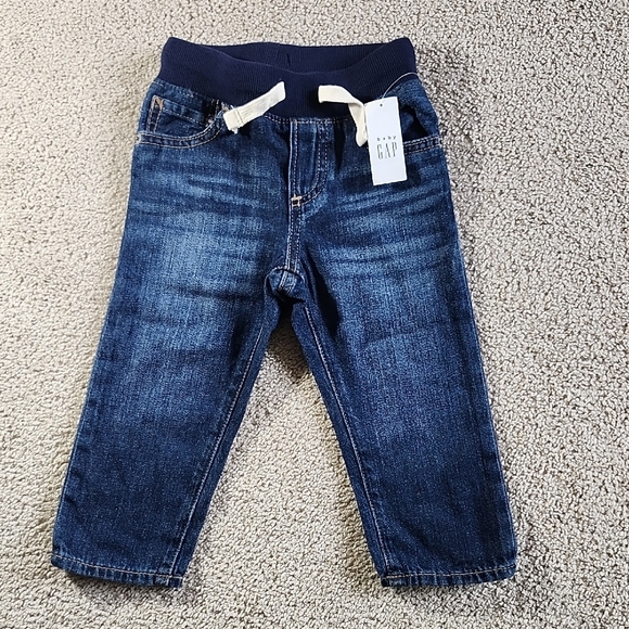 GAP Other - GAP Kids Dark Blue Jeans with Navy Waistband